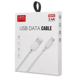 کابل تبدیل USB به USB-C لیتو مدل LD-25 طول 1 متر