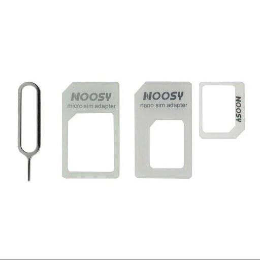 تبدیل سیم کارت های نانو و میکرو به استاندارد Noosy  سفید