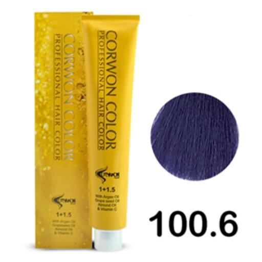 رنگ مو فانتزی یاسی پانتون کرون کالر حجم 100 میل شماره 100.6