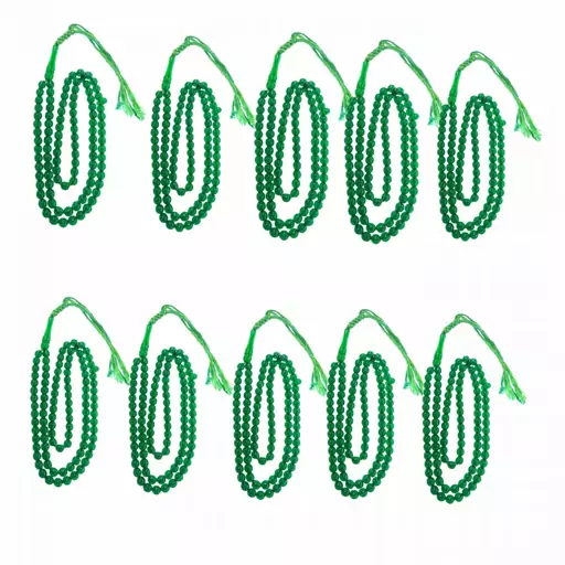 تسبیح  101 دانه پلاستیکی نمره 6 مدل رقابتی (بسته 10 عددی)