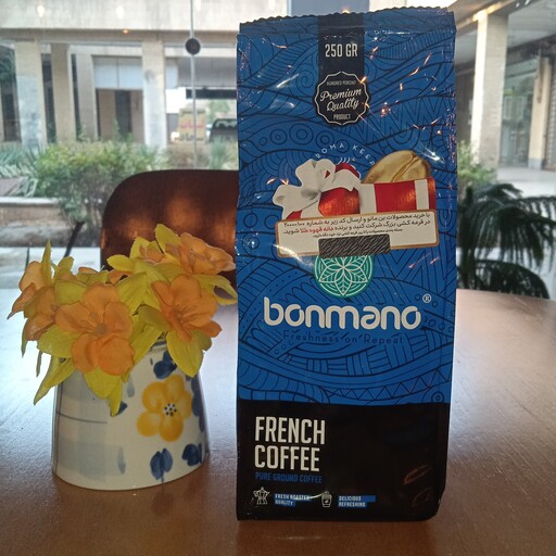 قهوه فرانسه 250 گرم بن مانو