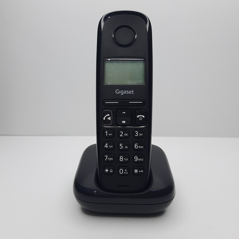 تلفن بی سیم گیگاست مدل A270 ساخت آلمان ( فروشگاهی) مشکی