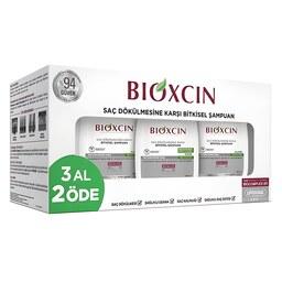 پک 3 عددی شامپو ضد ریزش بیوکسین BIOXCIN مناسب موهای چرب حجم 300 میل
