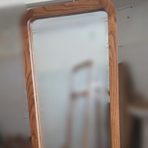 آینه قدی چوبی ساخته شده از چوب طبیعی ارسال با باربری به سراسر کشور