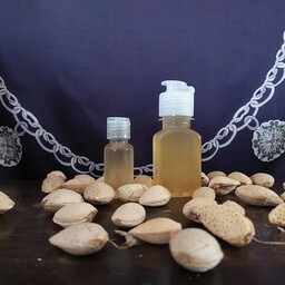 روغن بادام شیرین 60 سی سی خوش رنگ طبیعی و کاملا ارگانیک