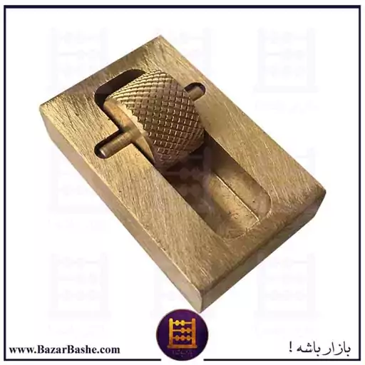 غلطک رنگ لبه برنجی ، غلتک سایز کوچک اعلا