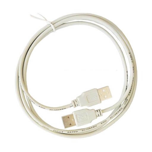 کابل USB 2.0  دو سر نری کابل لینک USB Cable طول 140 سانتی متر