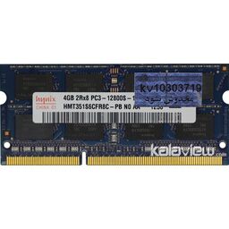 رم لپ تاپ هاینیکس 4GB مدل DDR3 باس 1600MHZ-12800 چین HMT351S6CFR8C-PB N0 AA 238 (CN) تایمینگ CL11