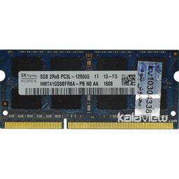 رم لپ تاپ اس کی هاینیکس 8GB مدل DDR3L باس 1600MHZ-12800 کره HMT41GS6BFR8A-PB N0 AA 608 تایمینگ CL11
