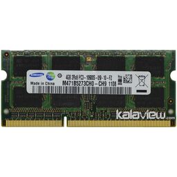 رم لپ تاپ سامسونگ 4GB مدل DDR3 باس 1333MHZ-10600 چین CN M471B5273CH0-CH9 1108 تایمینگ CL9
