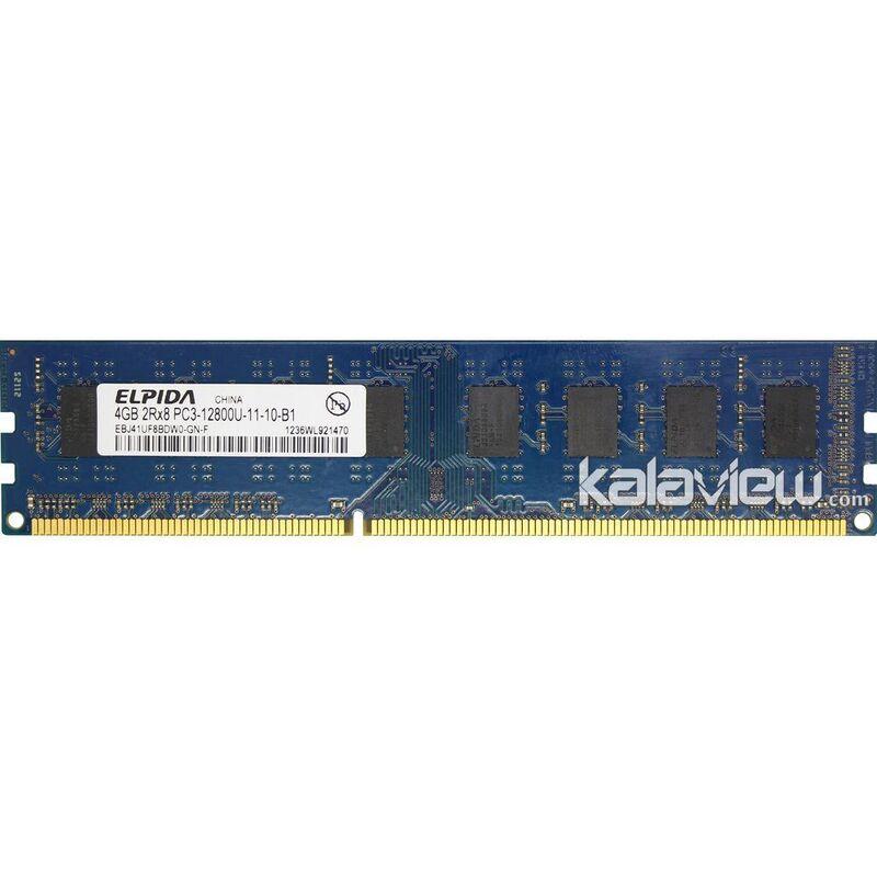 رم کامپیوتر الپیدا 4GB مدل DDR3 باس 1600MHZ-12800 چین EBJ41UF8BDW0-GN-F 1236 تایمینگ CL11
