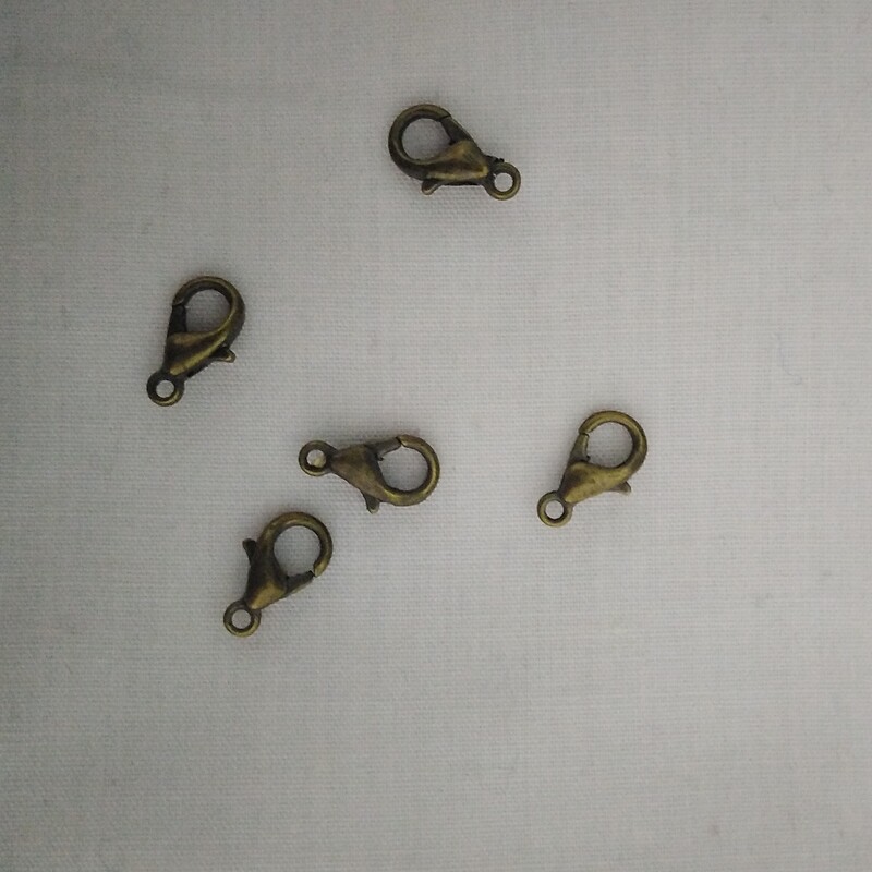 قفل طوطی برنزی مخصوص دستبند و گردنبند