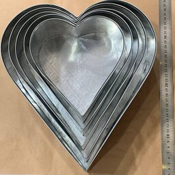 قالب کیک قلبی سایز 3(از کوچک)