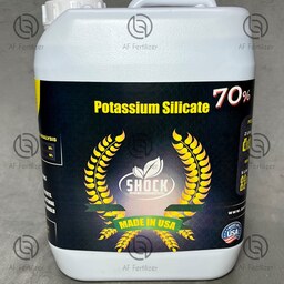 کود سیلیکات پتاسیم مایع اصل آمریکایی شوک (افزایش مقاومت گیاه در برابر آفات و گرم