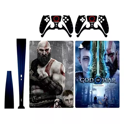 اسکین(برچسب)Playstation 5-مدل دیجیتال -طرح god of war -کد9-سفارشی