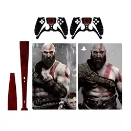 اسکین(برچسب)Playstation 5-مدل دیجیتال -طرح god of war -کد1-سفارشی