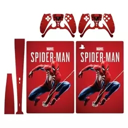 اسکین(برچسب)Playstation 5-مدل دیجیتال -طرح spiderman  -کد1-سفارشی