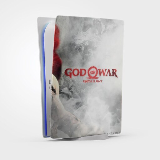 اسکین(برچسب)Playstation 5-مدل دیجیتال -طرح god of war -کد3-سفارشی