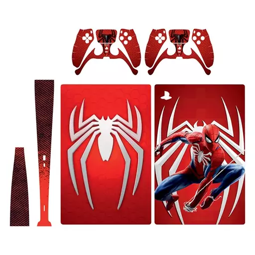 اسکین(برچسب)Playstation 5-مدل دیجیتال -طرح spiderman  -کد6-سفارشی