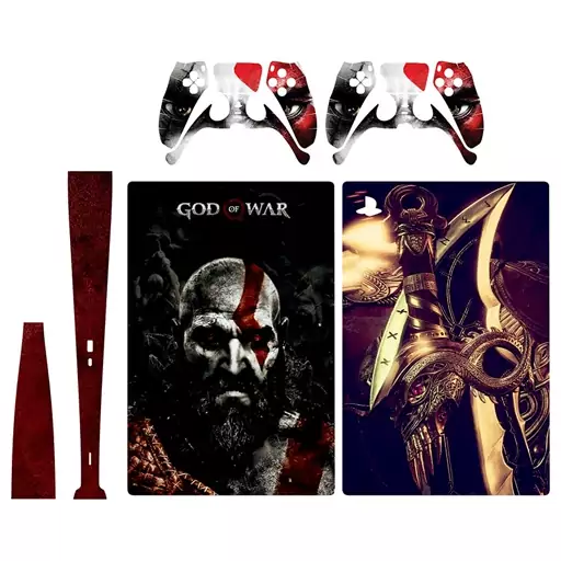 اسکین(برچسب)Playstation 5-مدل دیجیتال -طرح god of war -کد12-سفارشی