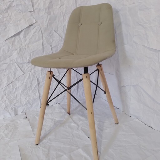 صندلی ایفلی مدل آریا لمسه با پایه های چوبی ارسال با باربری پس کرایه 