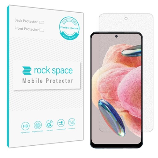 گلس نانو گیمینگ مخصوص گوشی شیائومی Redmi Note 12 4G برند راک اسپیس 