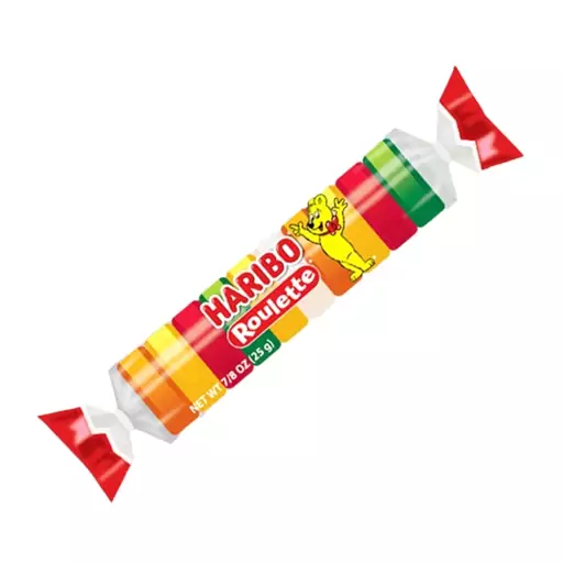 پاستیل رولتی هاریبو 25 گرمی haribo

