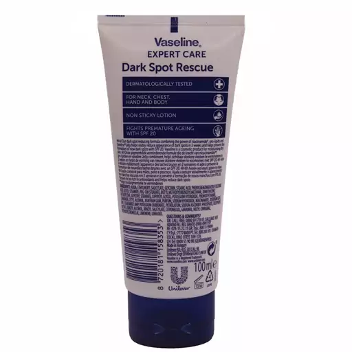 کرم ضد لک وازلین مدل Dark spot Rescue حجم 100 میلی لیتر