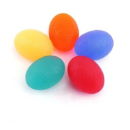 توپ ژله ای تقویت مچ دست مدل تخم مرغی رنگ های مختلف 1 عددی