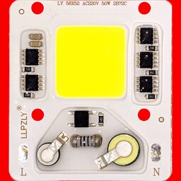 چیپ LED COB LY 50W سفید (ال ای دی سی او بی 50 وات ال وای) پروژکتوری