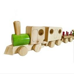 اسباب بازی  چوبی دارمازو مدل قطار مونته سوری 