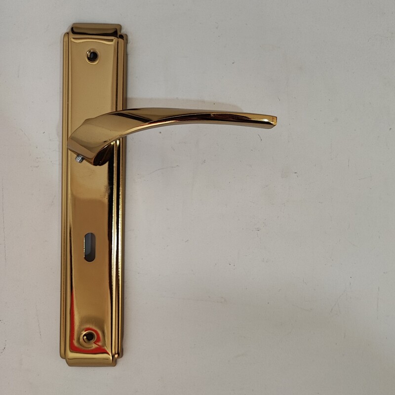 دستگیره درب چوبی  1112 طلایی کلیدی مخصوص درب اتاق 