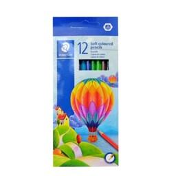 مداد رنگی 12 رنگ، مداد رنگی، مداد رنگی 12 رنگ استدلر جعبه مقوایی