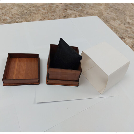 جعبه جواهرات مدل چوبی XBX
