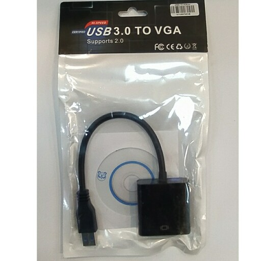 تبدیل   USB  TO  VGA  