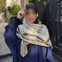 روسری نخی تابستانه درجه یک دور دستدوز چاپ دیجیتال قواره 120 کیفیت بی نظیر 

