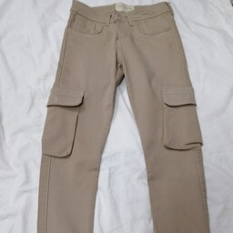 شلوار شش جیب اسلش تک سایز  دمپاکش در سایز های 31-32