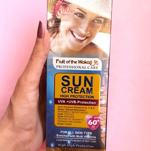 ضد آفتاب وکالی SPF 60 پوست چرب