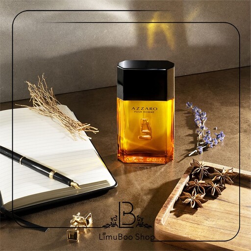 عطر آزارو بلک، عطرمردانه، طبع گرم و تلخ، وزن خالص20گرم،ماندگاری بین24تا48ساعت