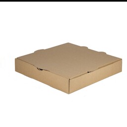 جعبه پیتزا ساده کرافت 23 سانت بسته 1000 عددی ارسال بصورت پس کرایه