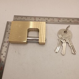 قفل کتابی گیلا 70(به همراه یک جفت جاقفلی پایه  بلند فولادی  رایگان)