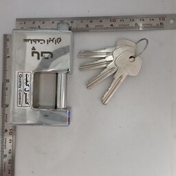 قفل کتابی پات 900(به همراه یک جفت جاقفلی پایه  بلند فولادی  رایگان)