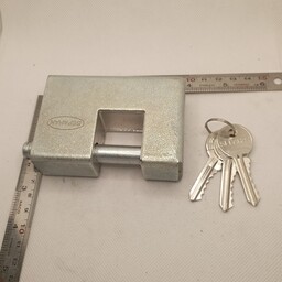 قفل کتابی  سپاهان 90(به همراه یک جفت جاقفلی پایه  بلند فولادی  رایگان)
