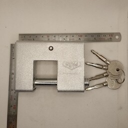 قفل کتابی پارس 1000(به همراه یک جفت جاقفلی پایه  بلند فولادی  رایگان)