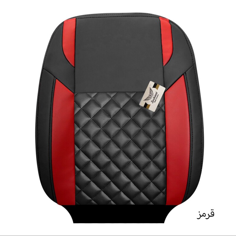 روکش صندلی چرم سوشیانت مدل کاج برای  پژو 206 و 207  رنگبندی (قرمز)