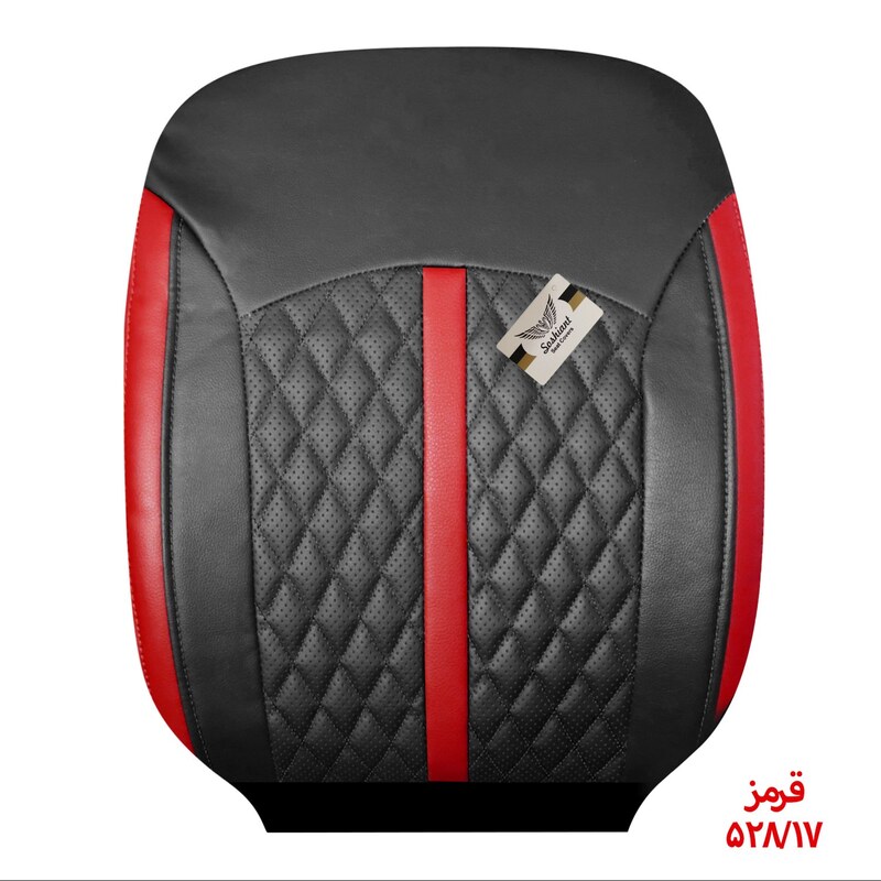 روکش صندلی چرم سوشیانت مدل افرا مناسب ساینا و تیبا یک (1)  در رنگبندی(قرمز)