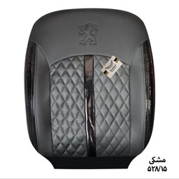 روکش صندلی چرم سوشیانت مدل افرا مناسب برای پژو 206 و 207 در رنگبندی (ورنی)