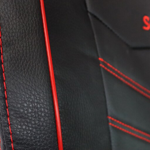 روکش صندلی خودرو چرم سوشیانت مدل دلتا مناسب برای پژو 206 و 207 