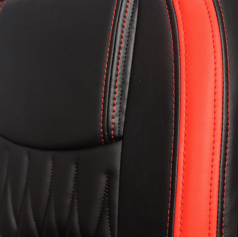 روکش صندلی چرم سوشیانت مدل نیل مناسب برای کوییک و تیبا2 در رنگبندی 