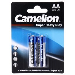 باتری دوتایی قلمی Camelion Super Heavy Duty 1.5V AA